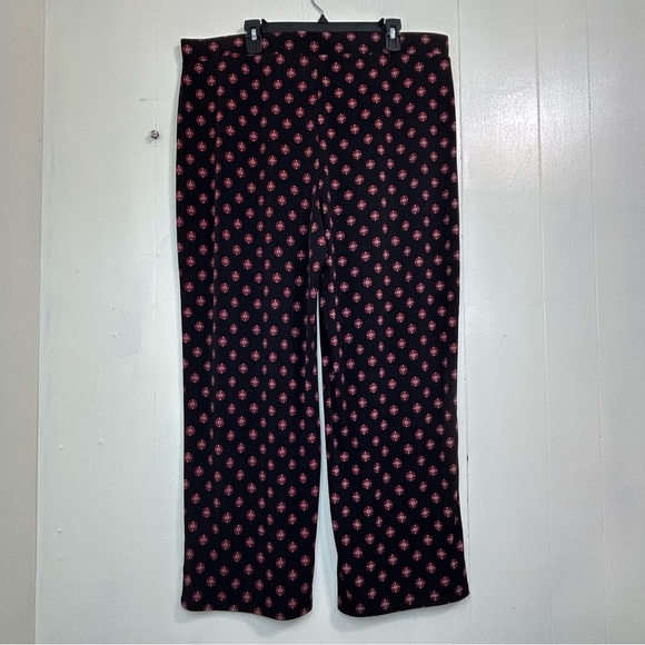 Investments Soft Separates Wine Black Pull On Wide Leg Palazzo Pants Size XL. - Picture 3 of 10
